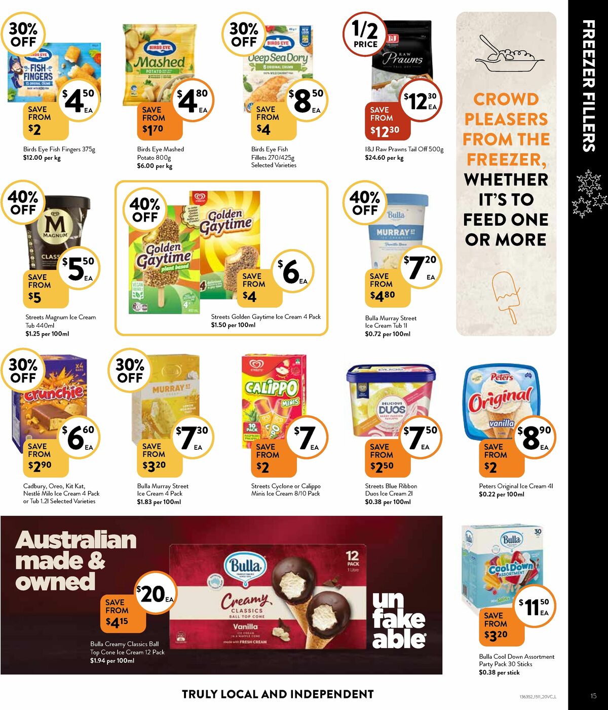 FoodWorks Supermarket Catalogues from 15 November