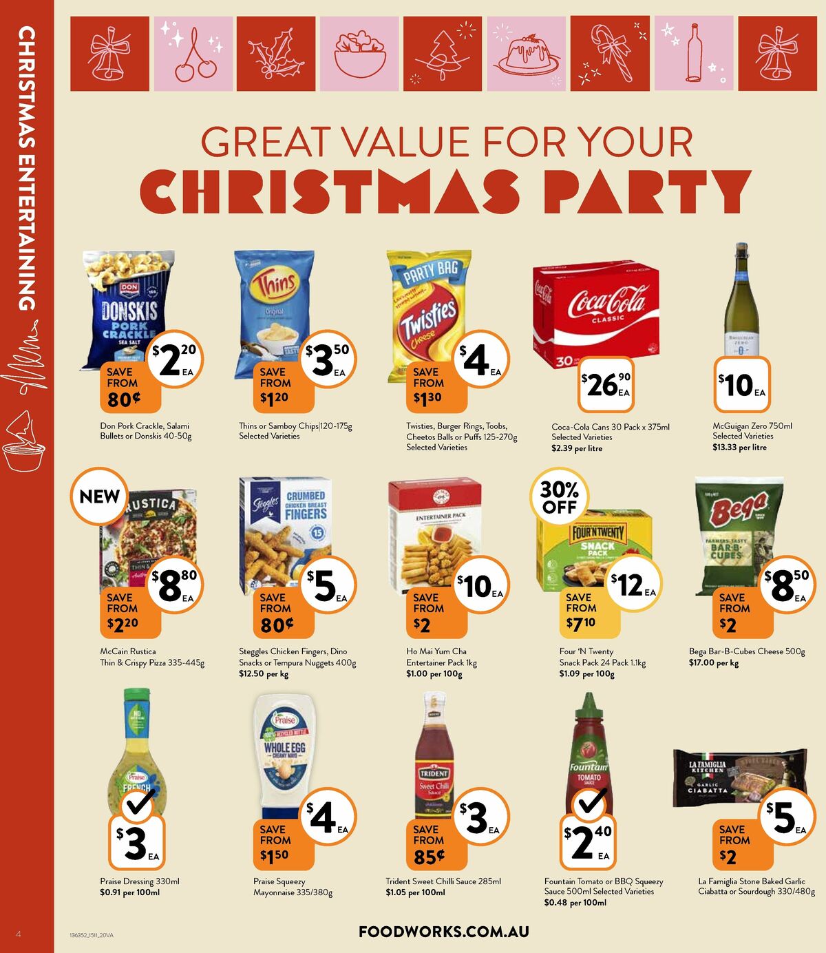 FoodWorks Supermarket Catalogues from 15 November