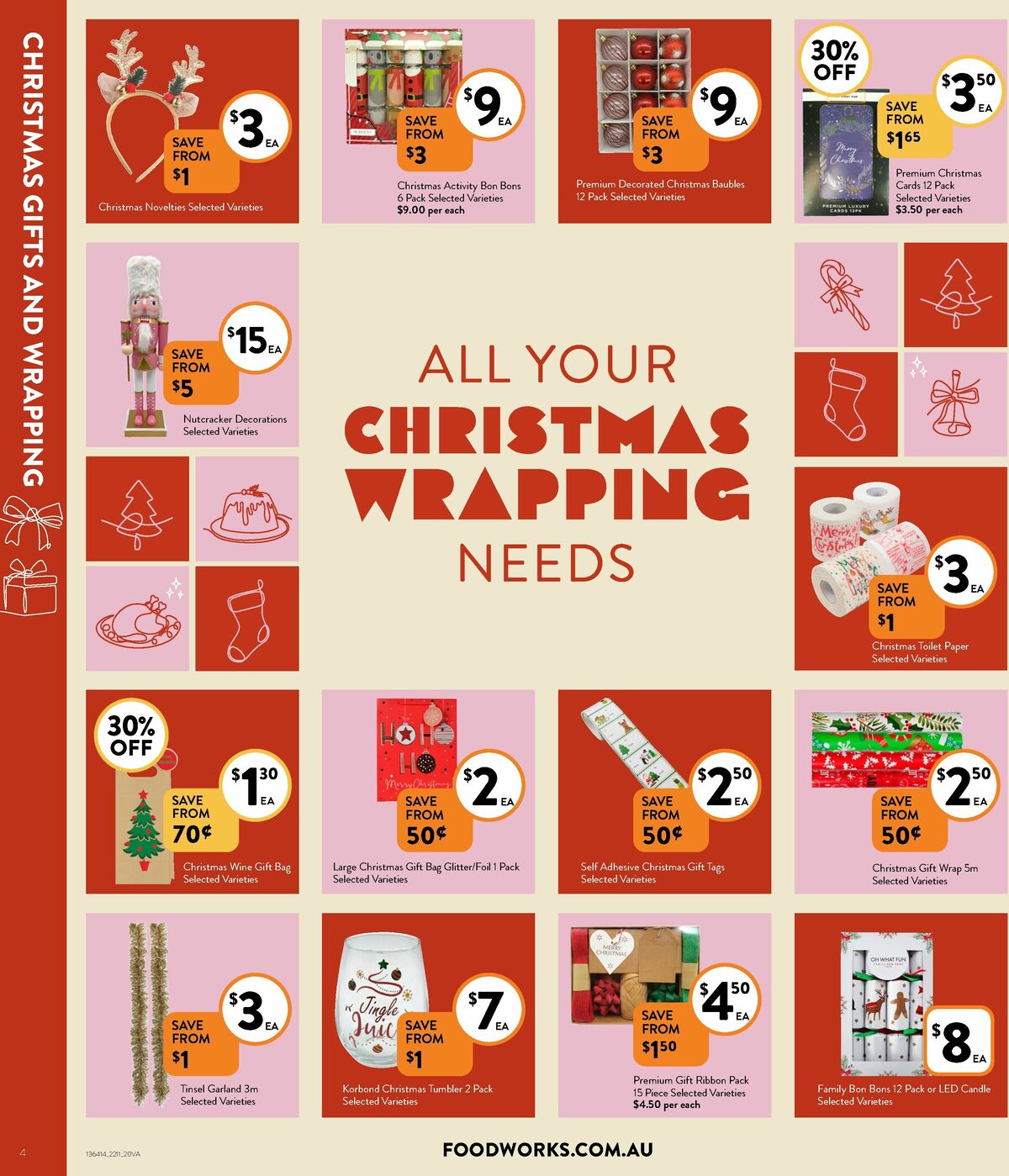 FoodWorks Supermarket Catalogues from 22 November