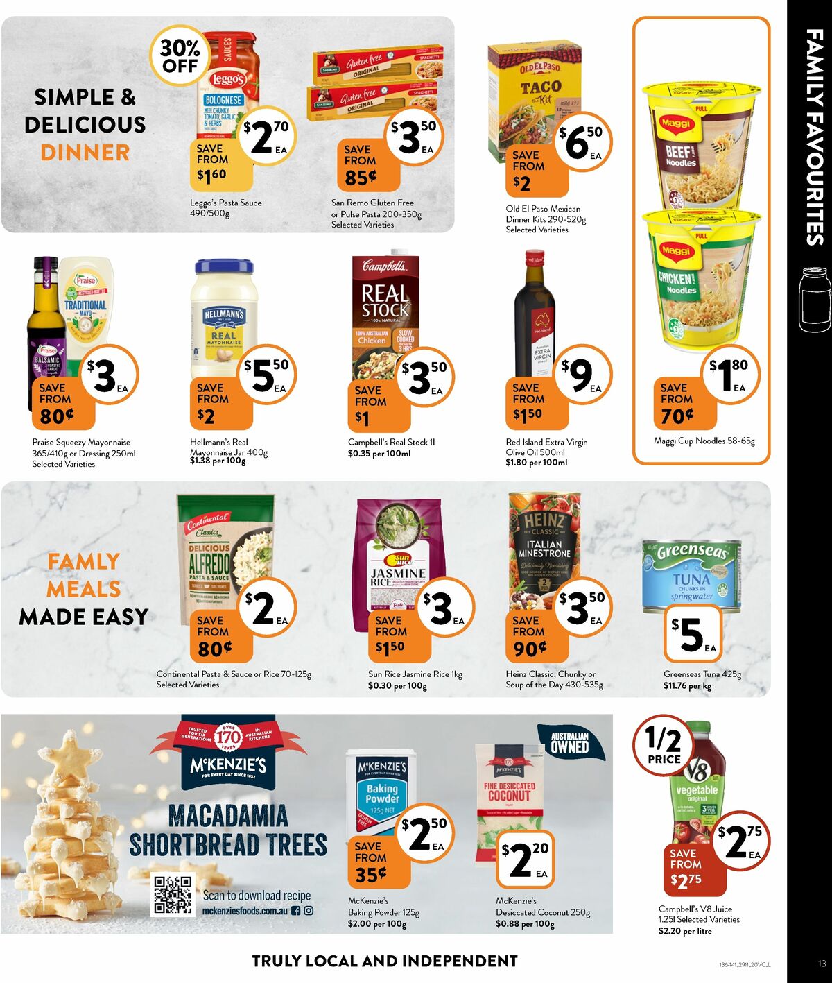 FoodWorks Supermarket Catalogues from 29 November