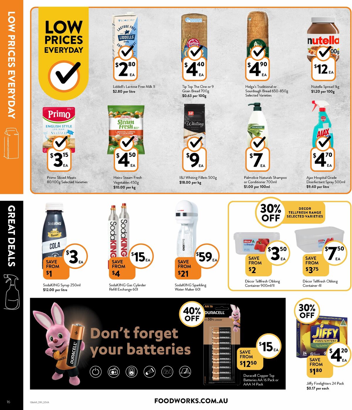 FoodWorks Supermarket Catalogues from 29 November