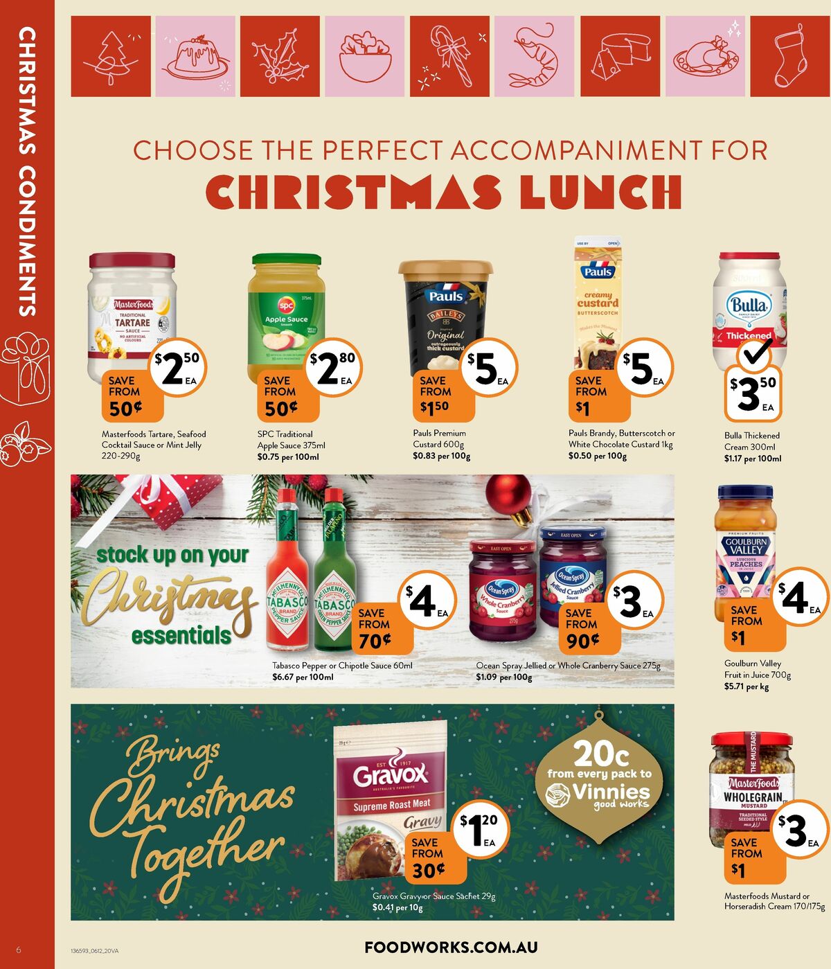 FoodWorks Supermarket Catalogues from 6 December