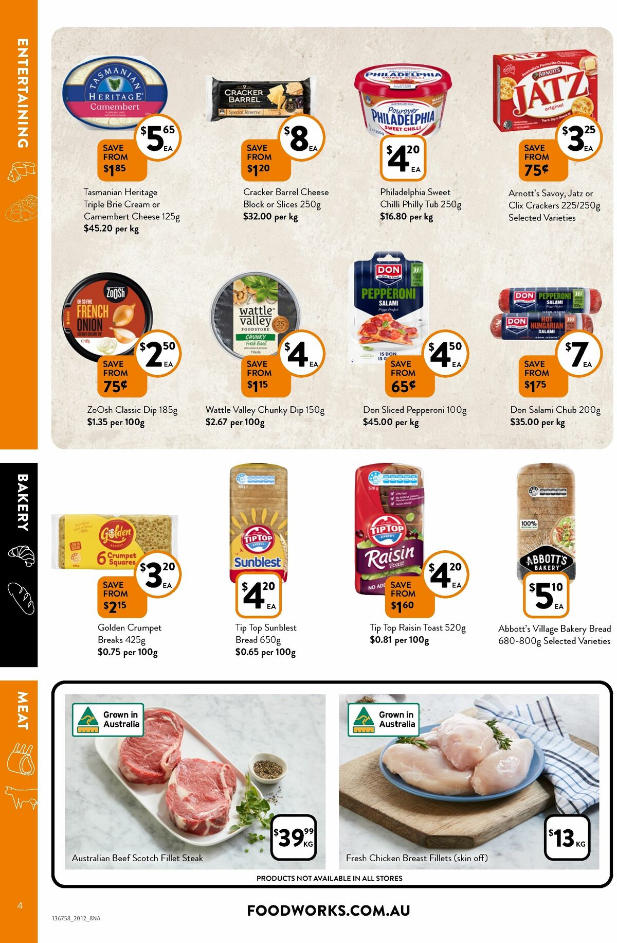 FoodWorks Catalogues from 20 December