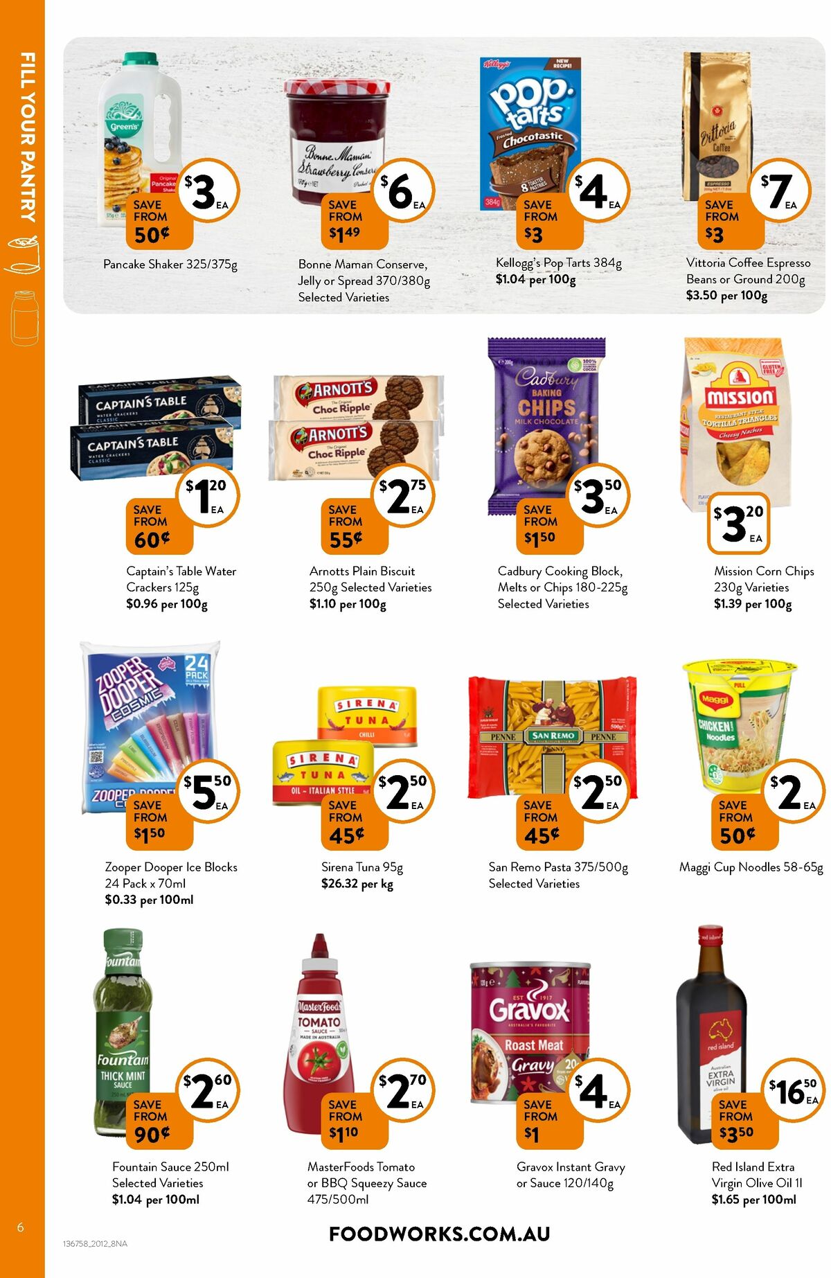 FoodWorks Catalogues from 20 December