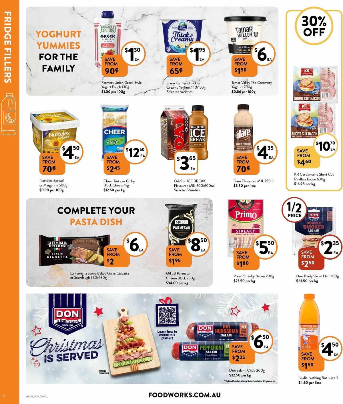 FoodWorks Supermarket Catalogues from 20 December