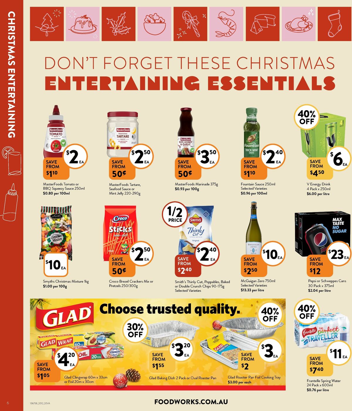 FoodWorks Supermarket Catalogues from 20 December