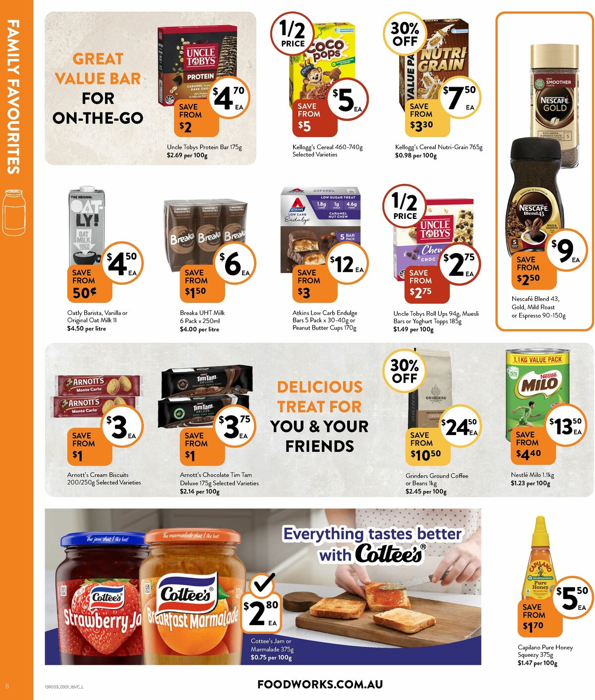 FoodWorks Supermarket Catalogues from 3 January