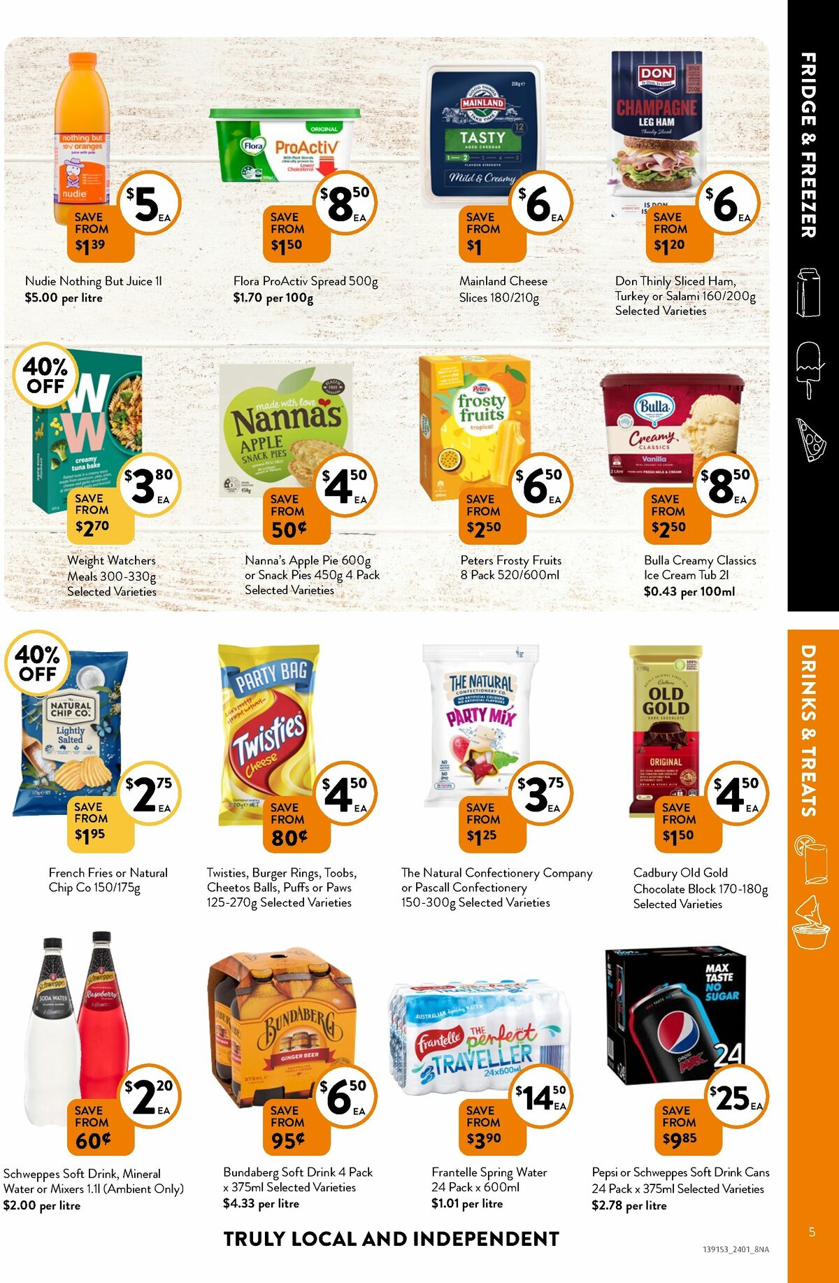 FoodWorks Catalogues from 24 January