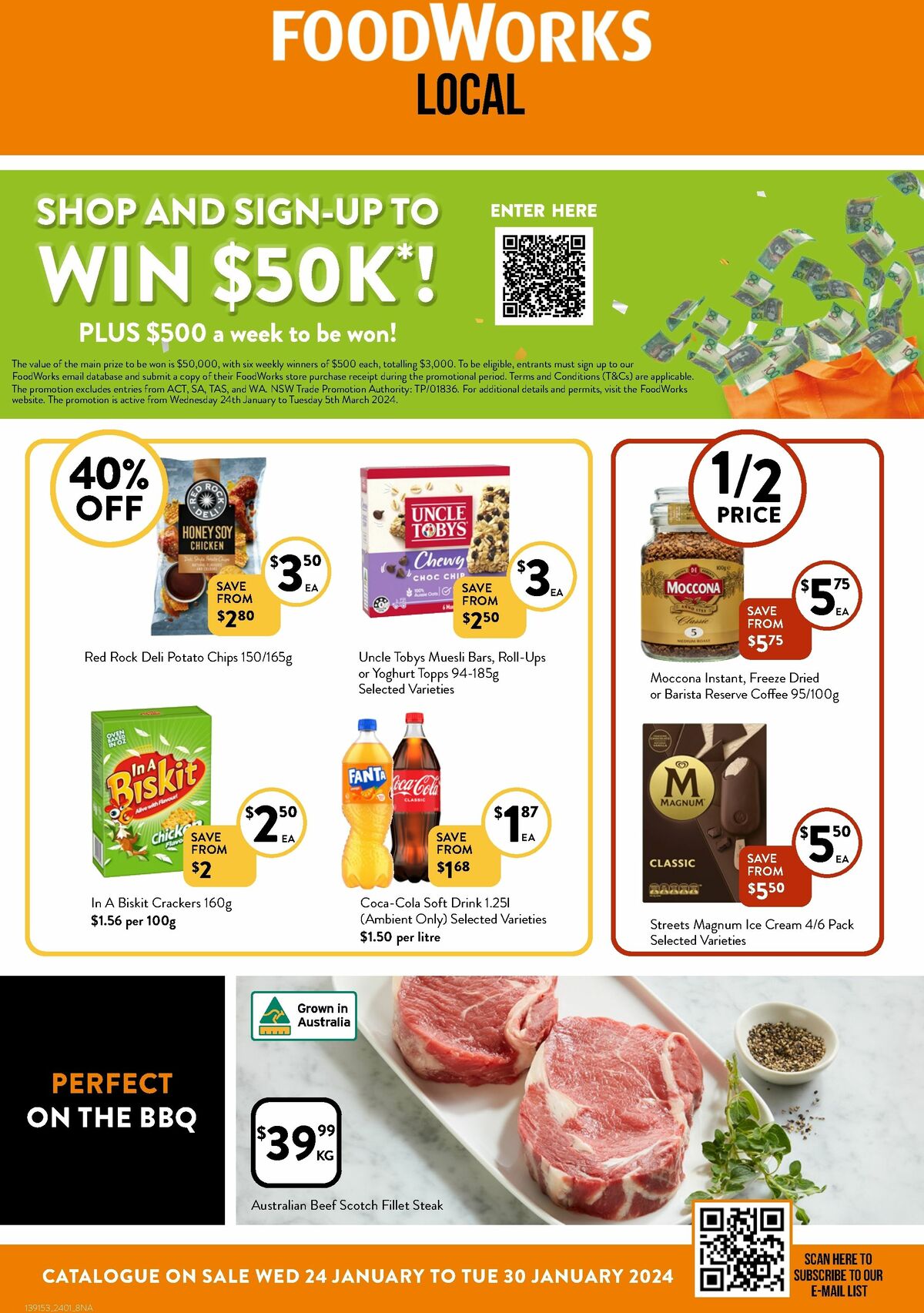 FoodWorks Supermarket Catalogues from 24 January