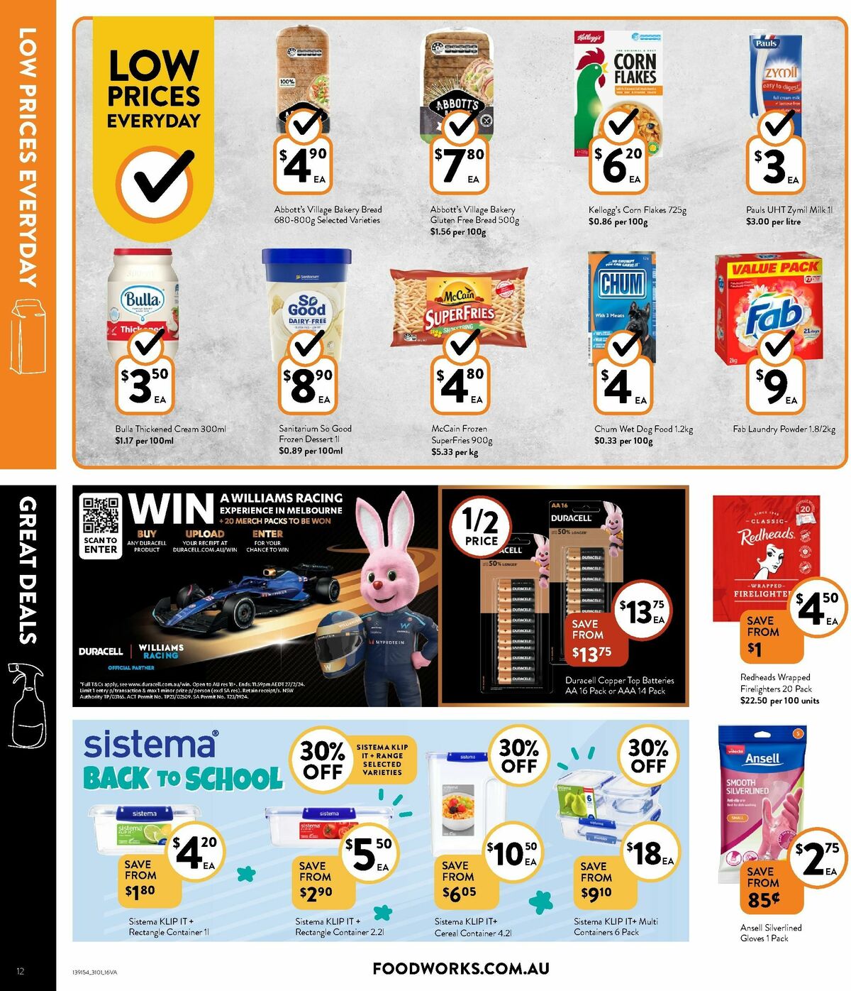 FoodWorks Supermarket Catalogues from 31 January