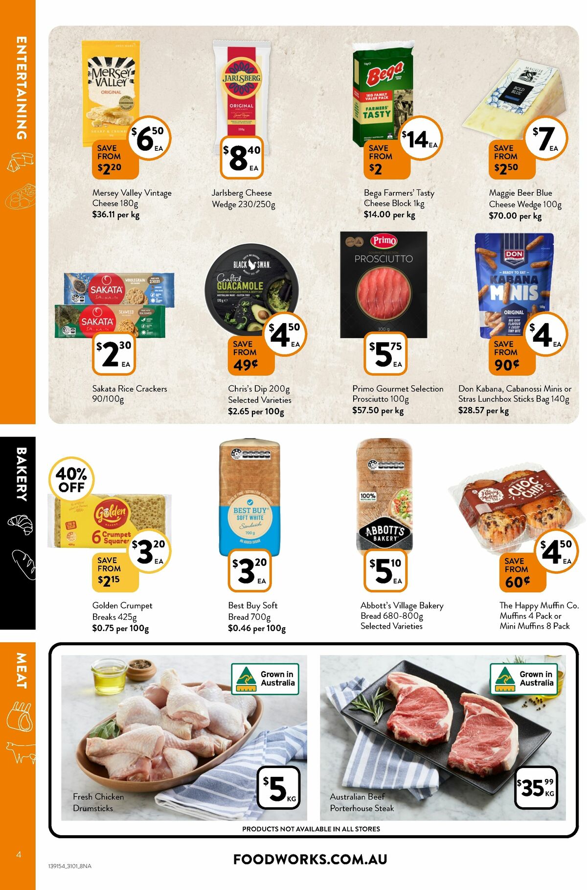 FoodWorks Catalogues from 31 January