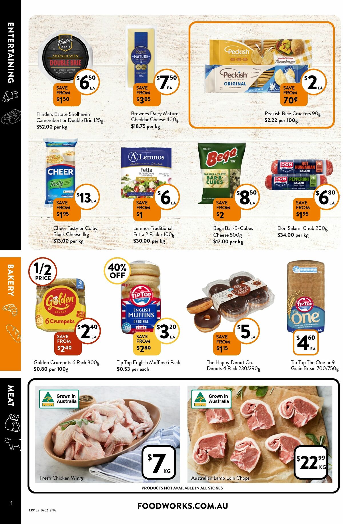 FoodWorks Catalogues from 7 February