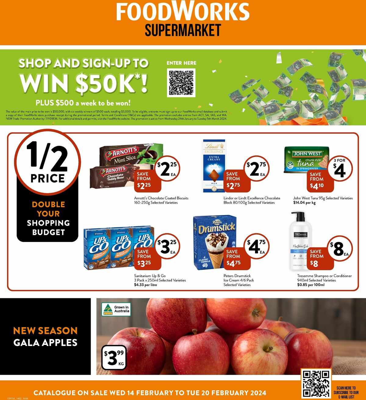 FoodWorks Supermarket Catalogues from 14 February