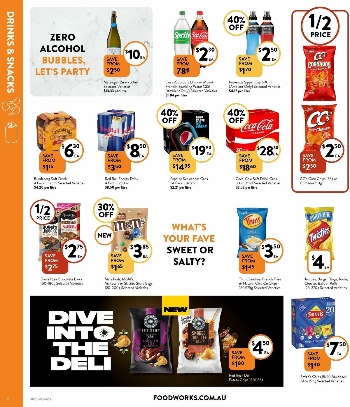 FoodWorks Supermarket Catalogues from 21 February