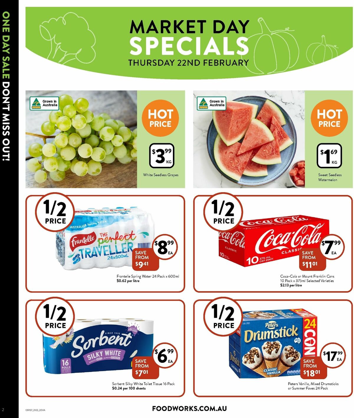 FoodWorks Supermarket Catalogues from 21 February