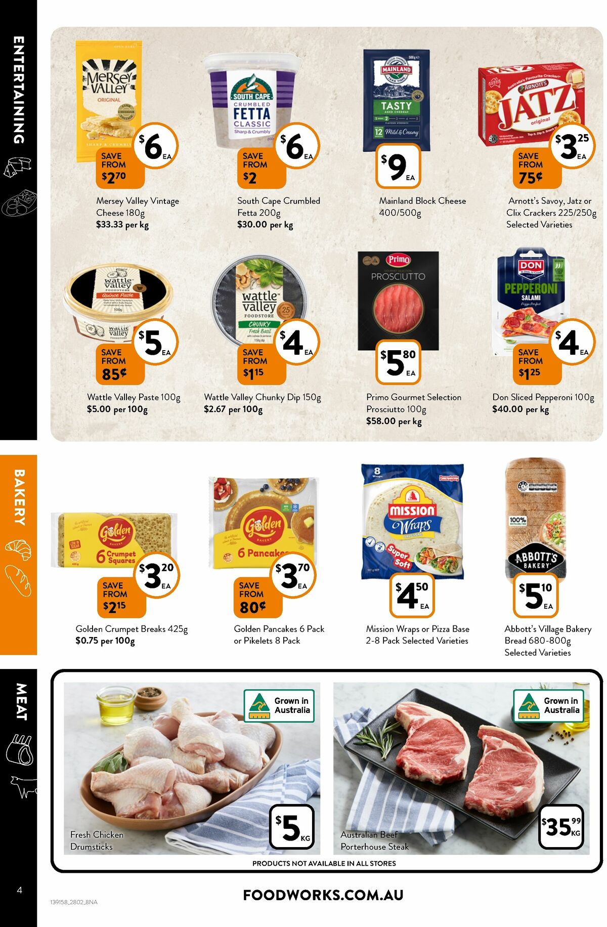 FoodWorks Catalogues from 28 February