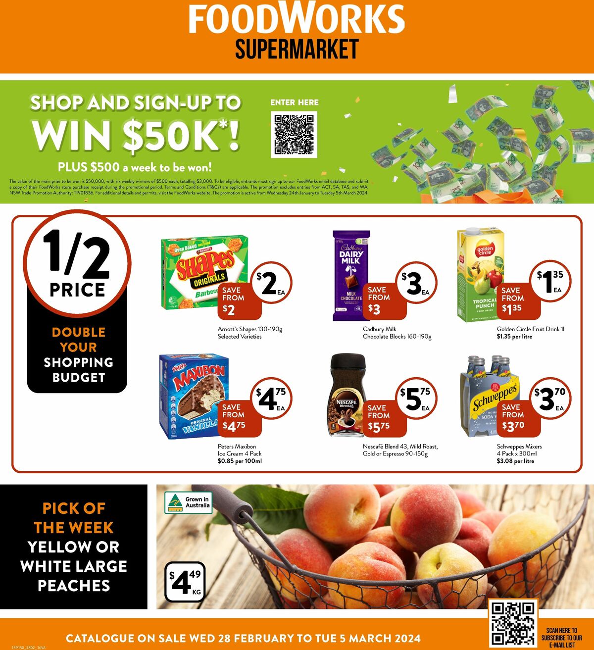 FoodWorks Supermarket Catalogues from 28 February