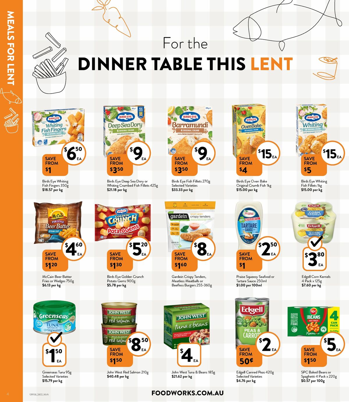 FoodWorks Supermarket Catalogues from 28 February