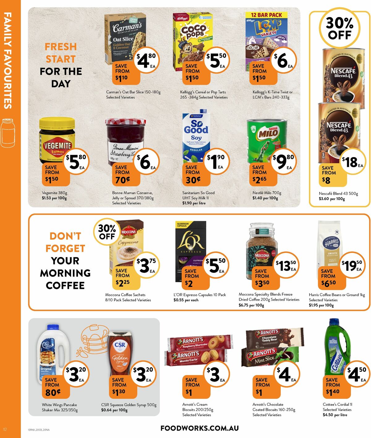 FoodWorks Supermarket Catalogues from 20 March