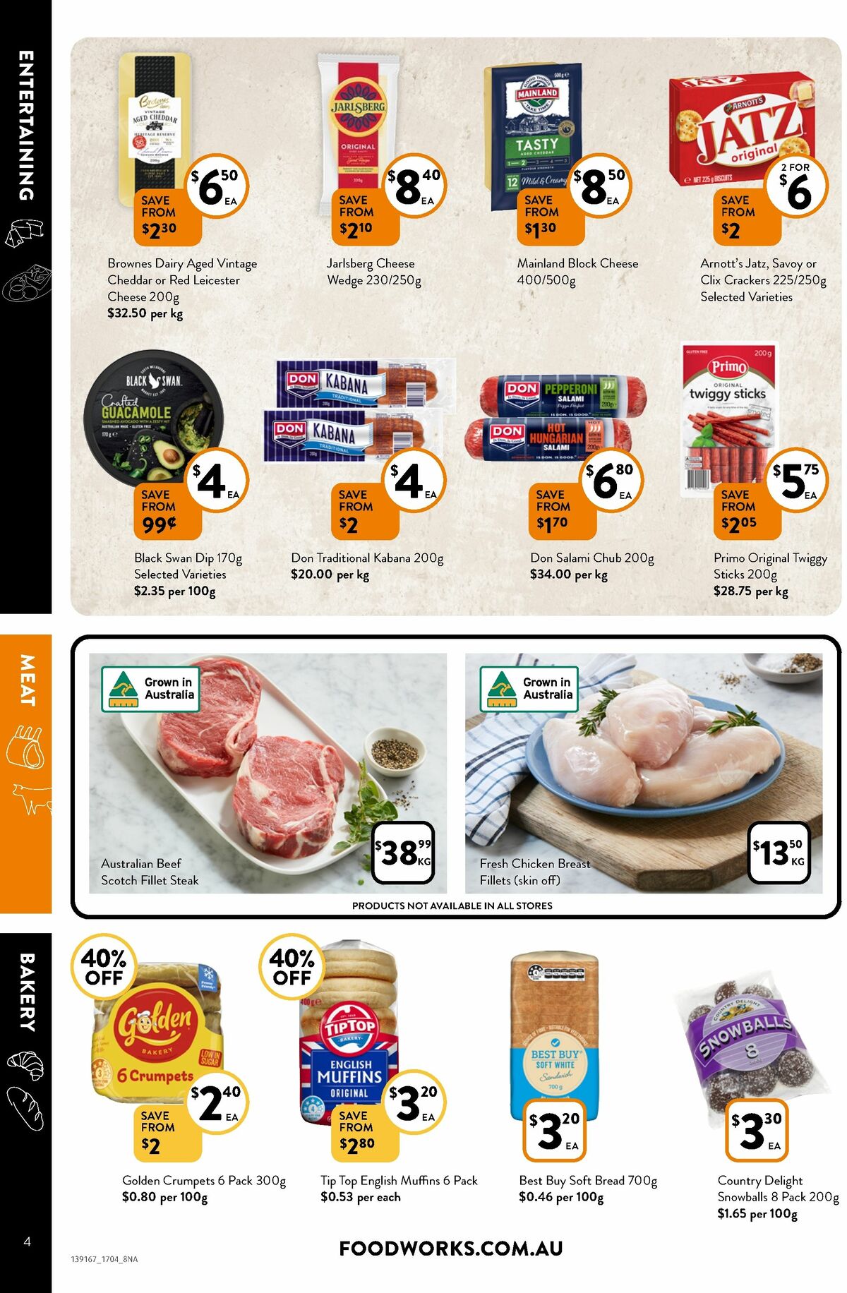 FoodWorks Catalogues from 17 April