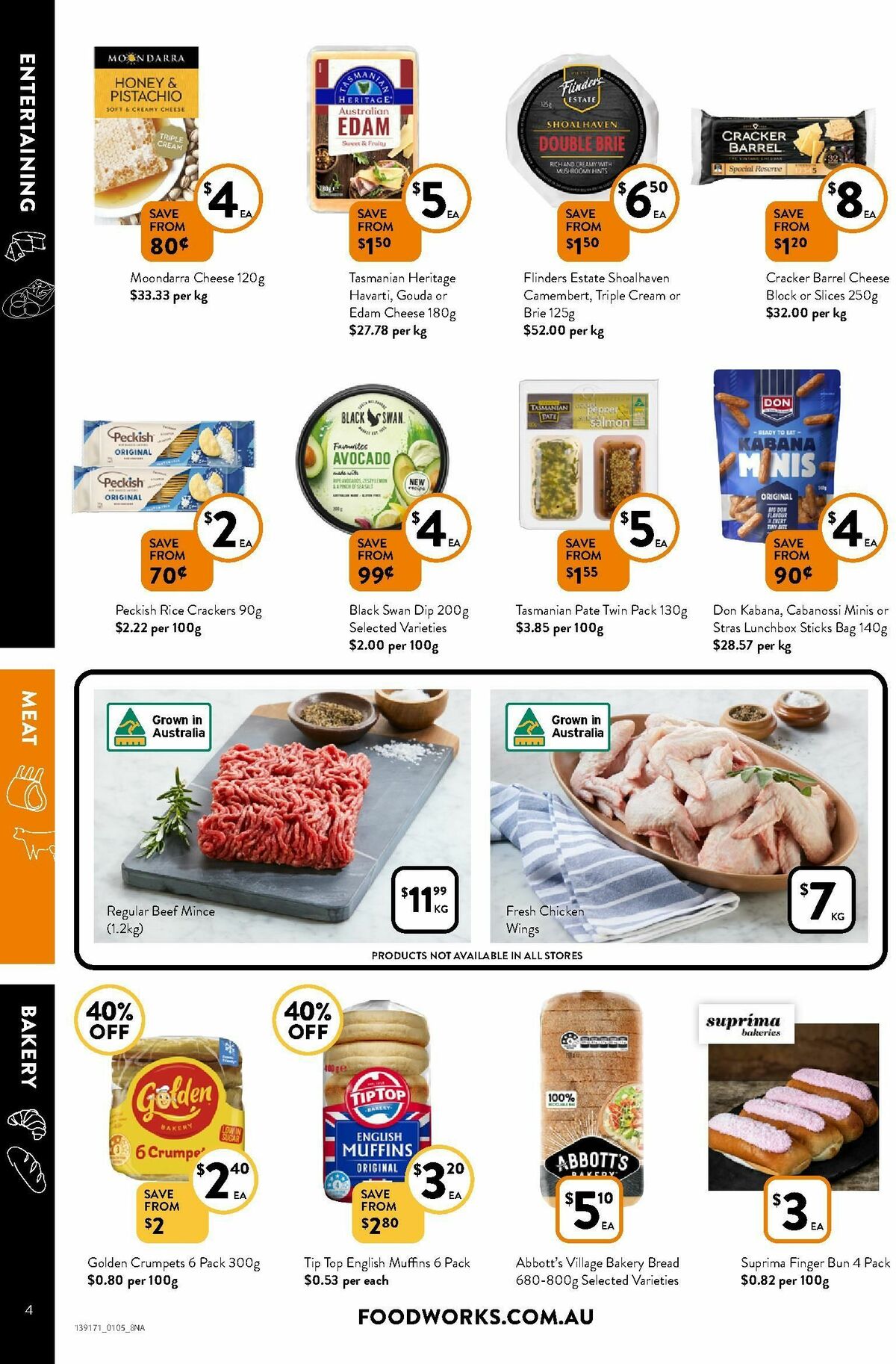 FoodWorks Catalogues from 1 May