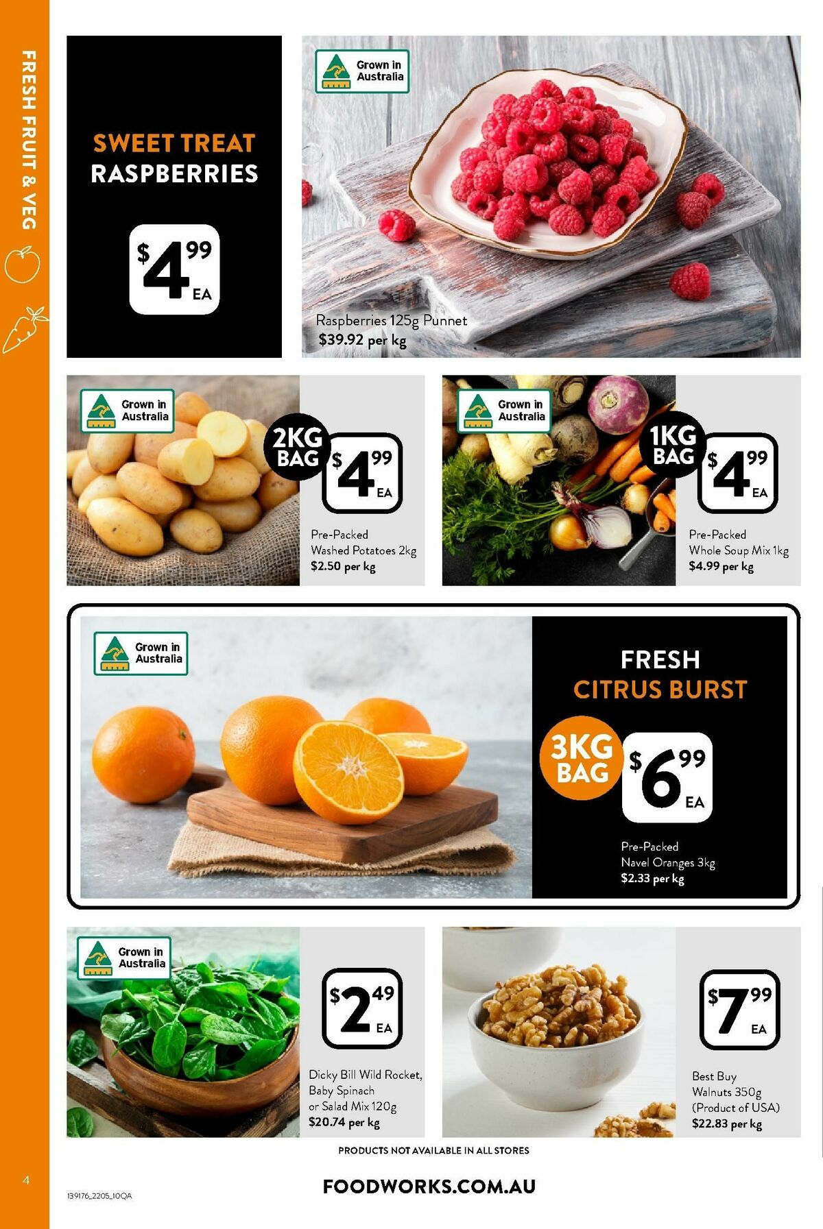 FoodWorks Catalogues from 22 May