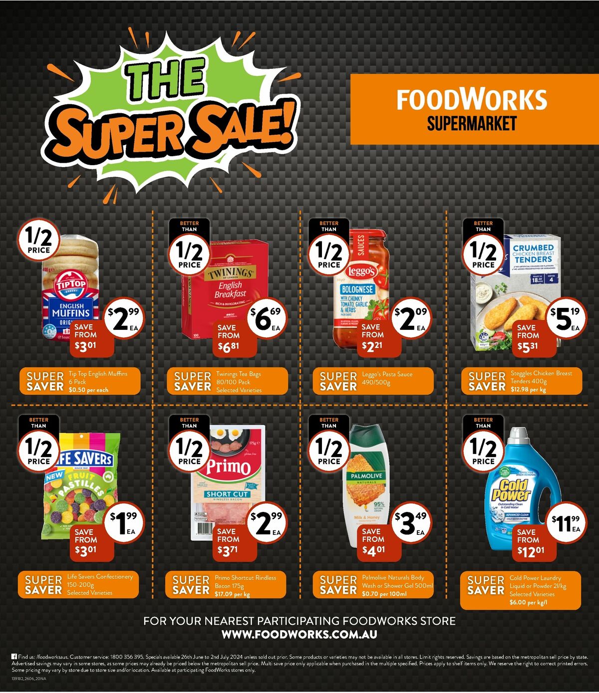 FoodWorks Supermarket Catalogues from 26 June