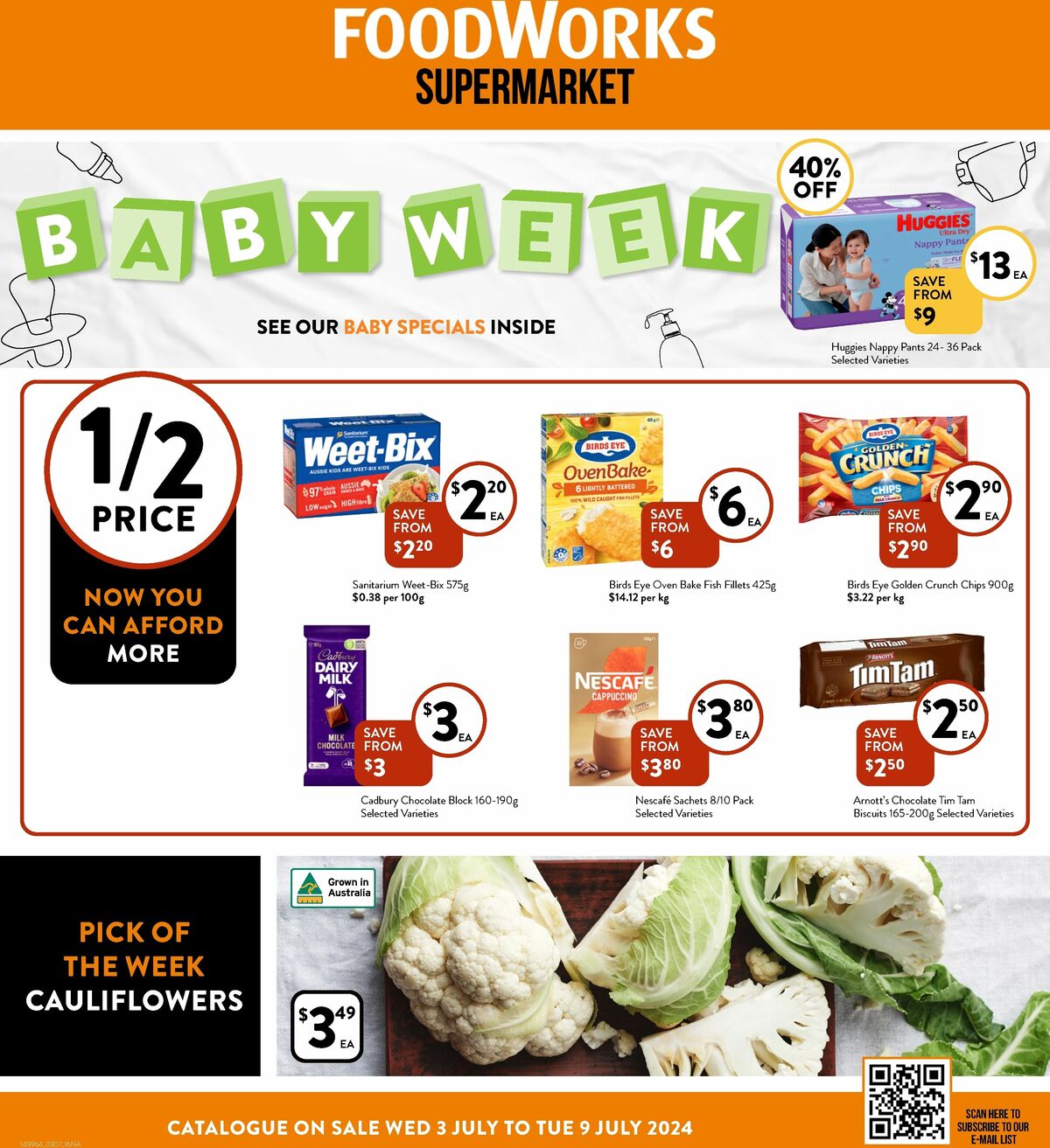 FoodWorks Supermarket Catalogues from 3 July