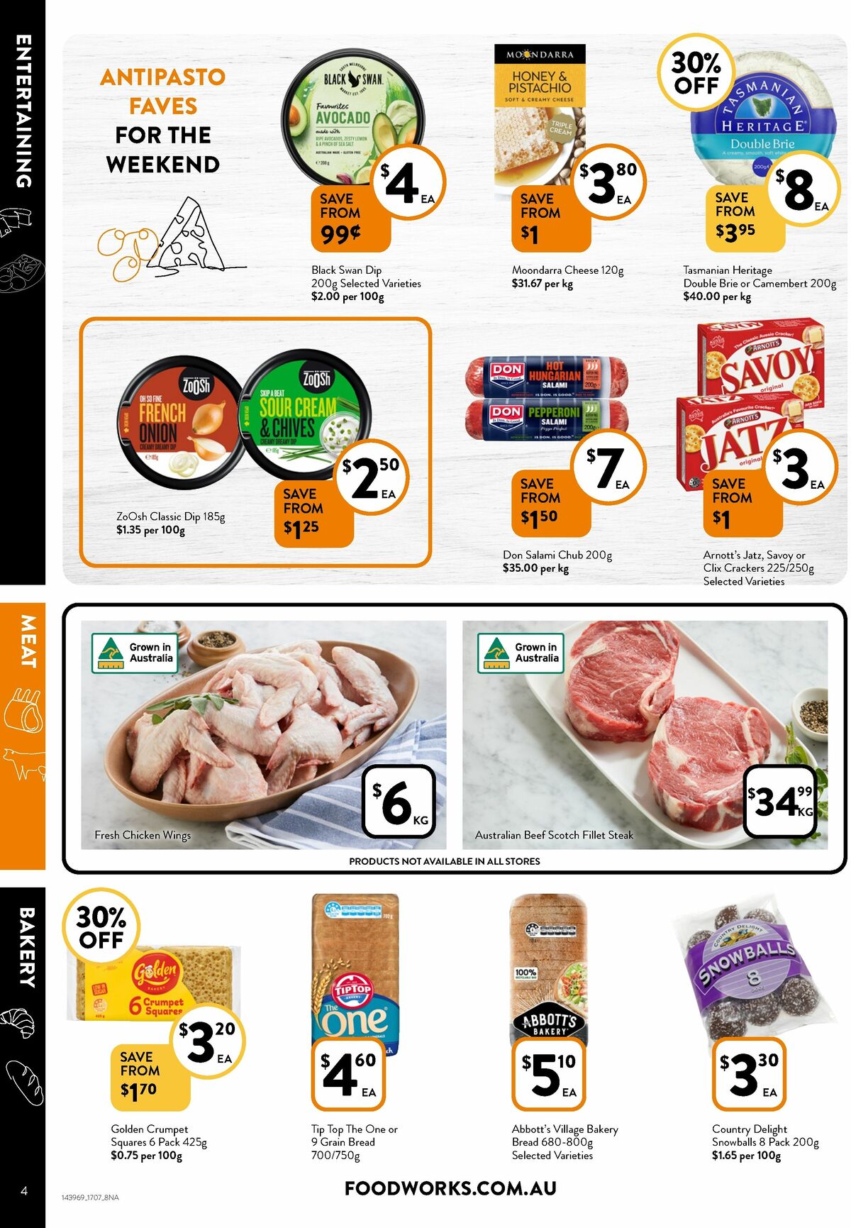 FoodWorks Catalogues from 17 July