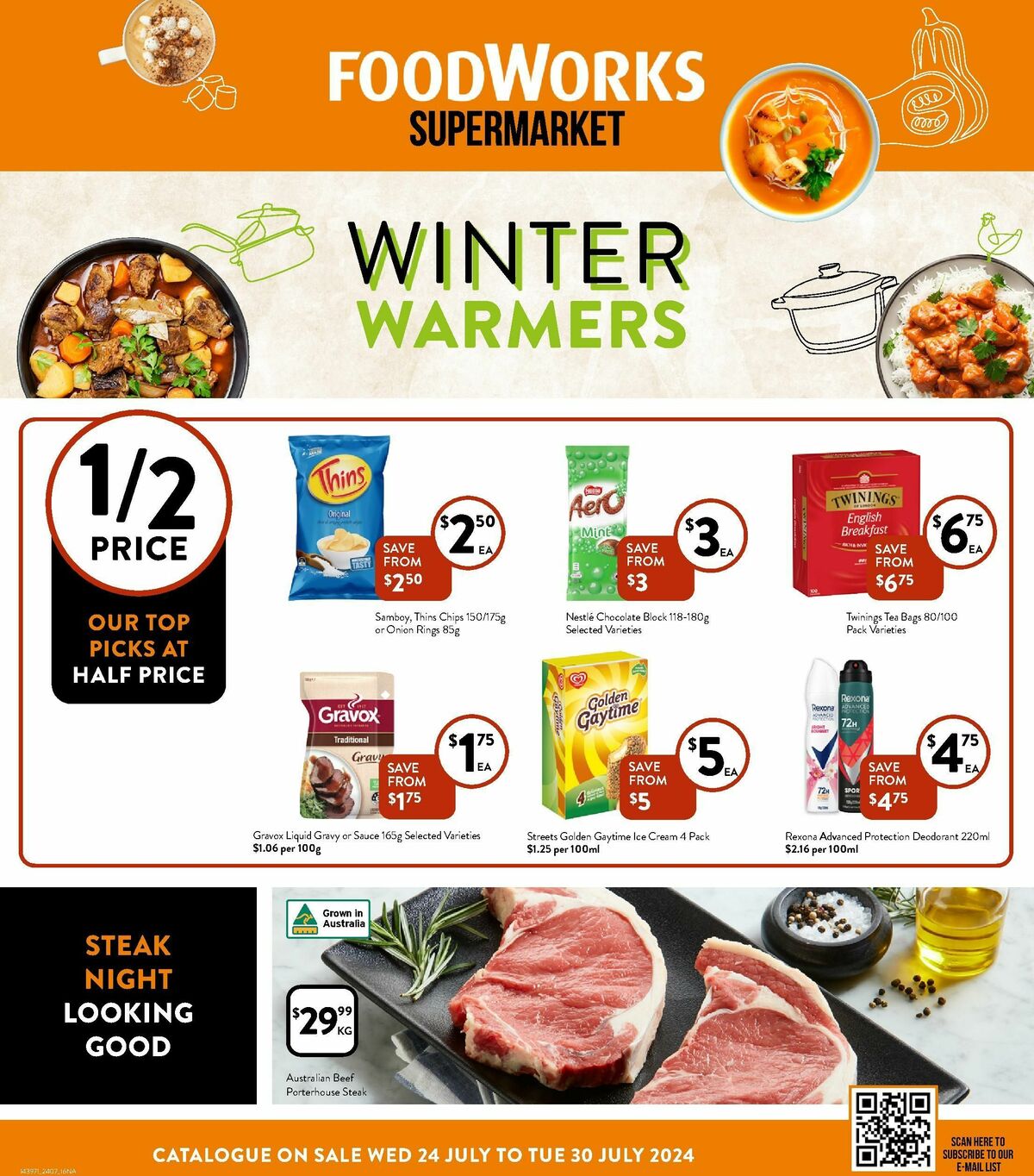 FoodWorks Supermarket Catalogues from 24 July