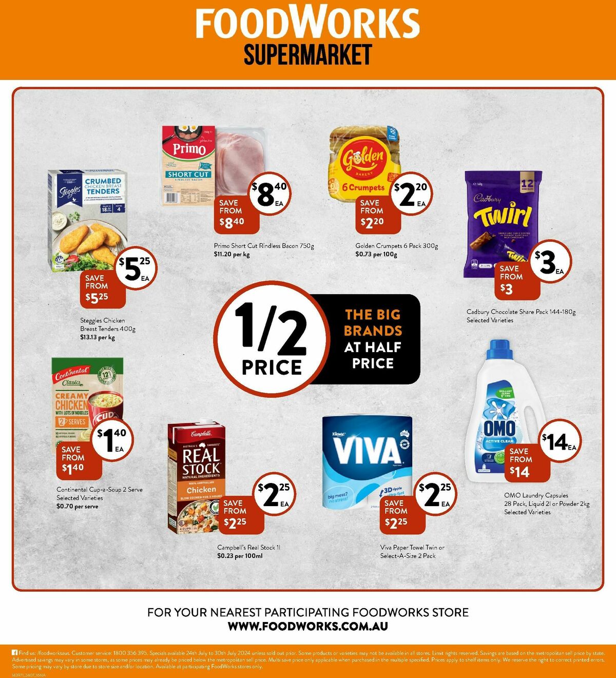 FoodWorks Supermarket Catalogues from 24 July