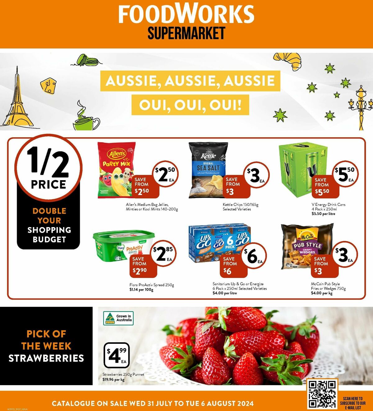 FoodWorks Supermarket Catalogues from 31 July