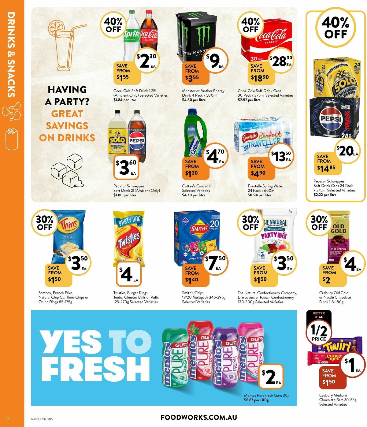 FoodWorks Supermarket Catalogues from 7 August