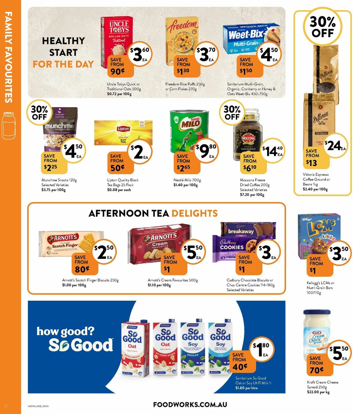 FoodWorks Supermarket Catalogues from 14 August