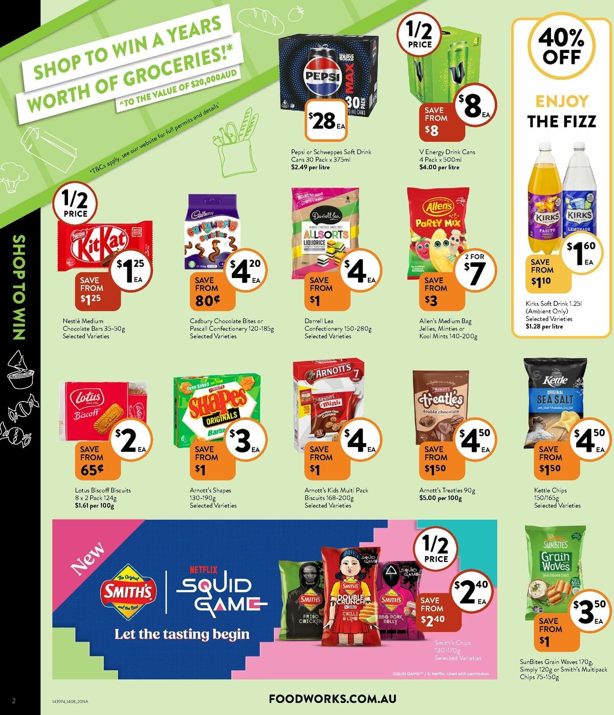 FoodWorks Supermarket Catalogues from 14 August