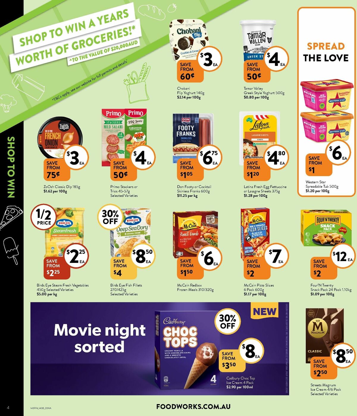 FoodWorks Supermarket Catalogues from 14 August