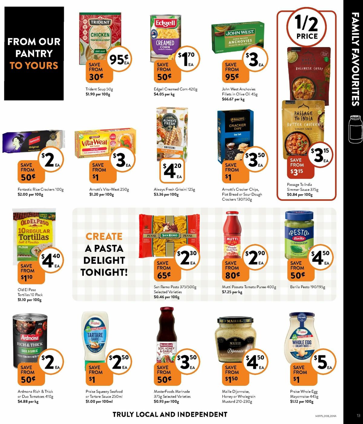 FoodWorks Supermarket Catalogues from 21 August