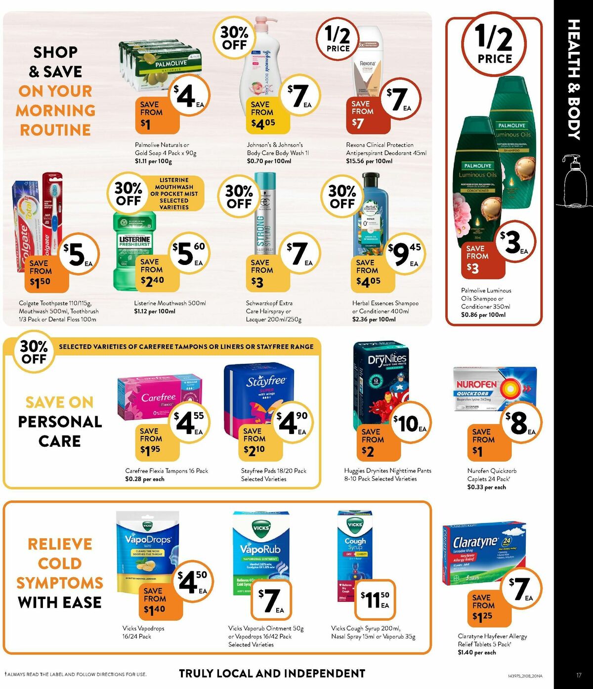 FoodWorks Supermarket Catalogues from 21 August