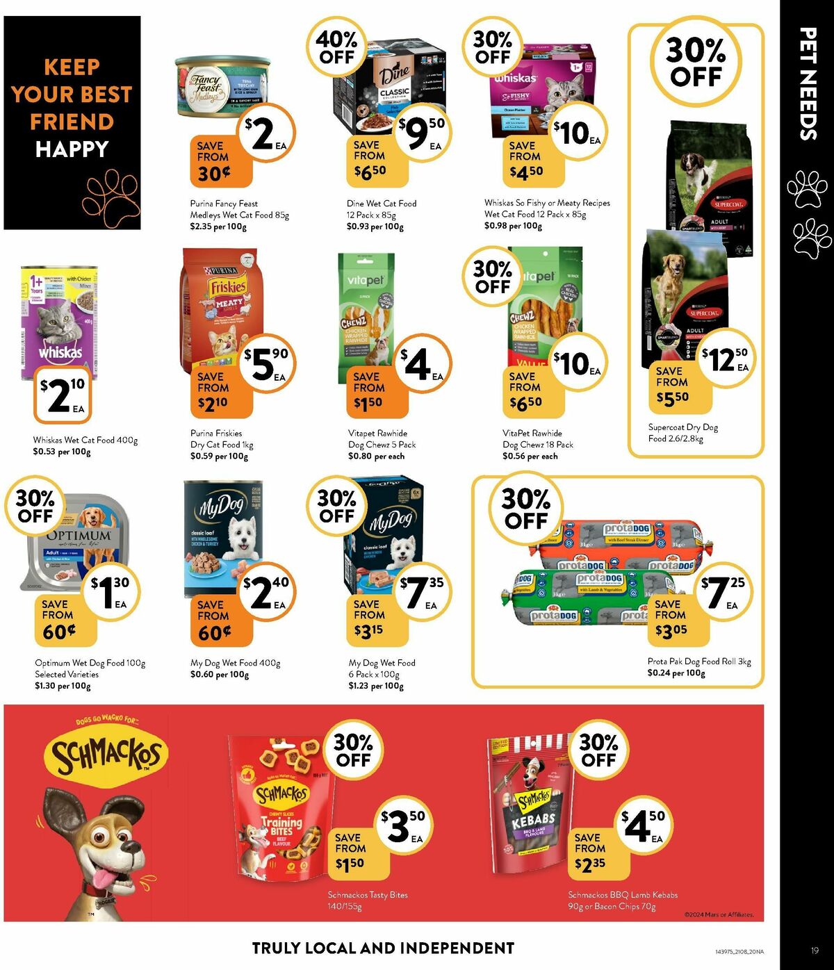 FoodWorks Supermarket Catalogues from 21 August