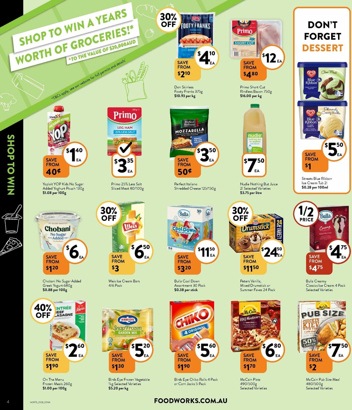 FoodWorks Supermarket Catalogues from 21 August