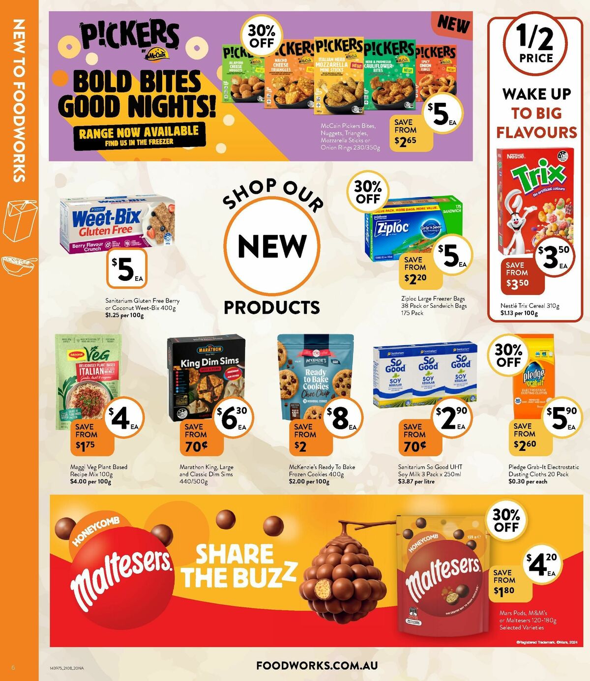 FoodWorks Supermarket Catalogues from 21 August