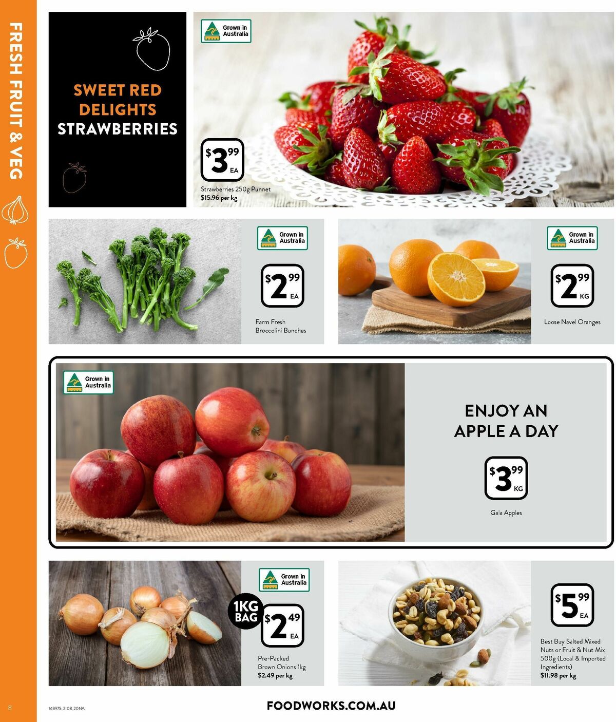 FoodWorks Supermarket Catalogues from 21 August