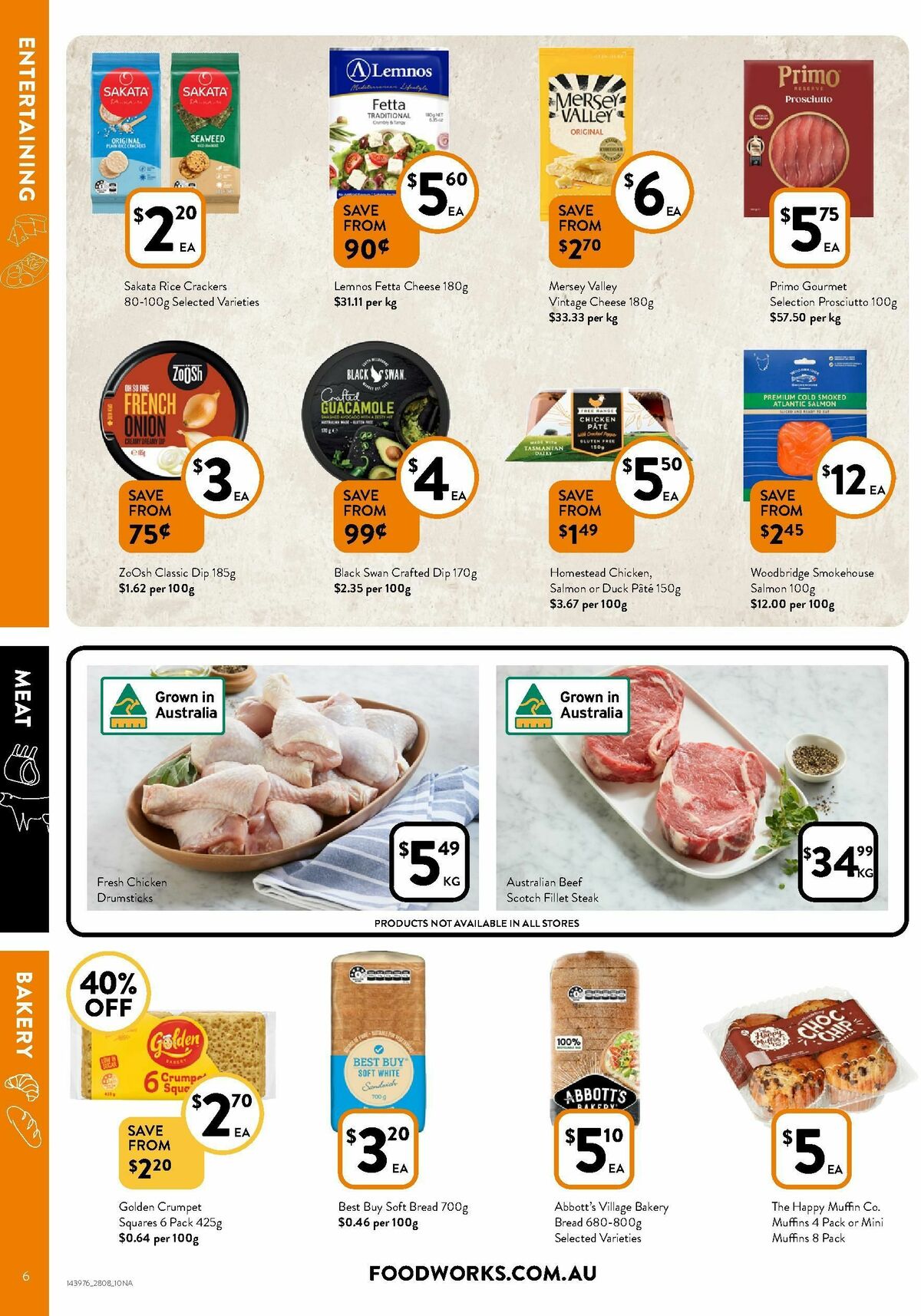 FoodWorks Catalogues from 28 August