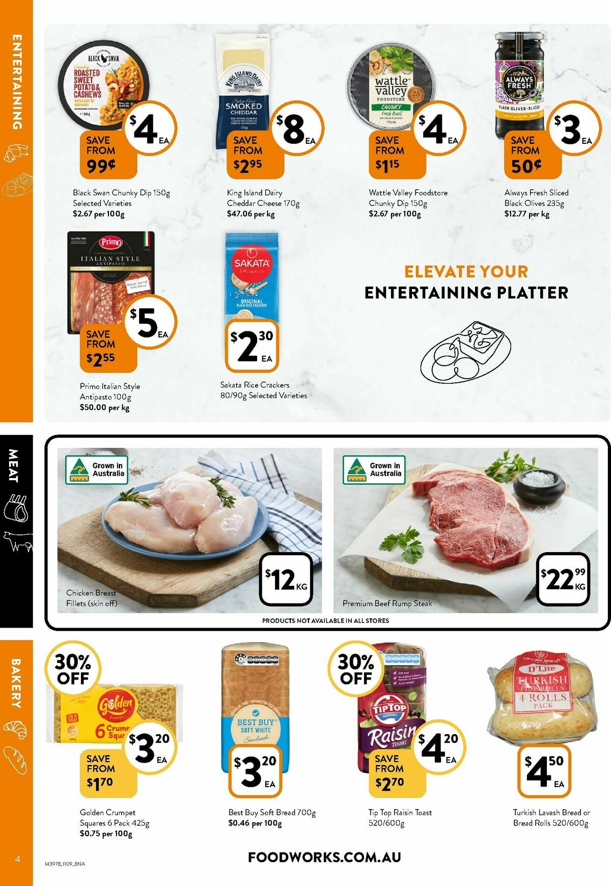 FoodWorks Catalogues from 11 September