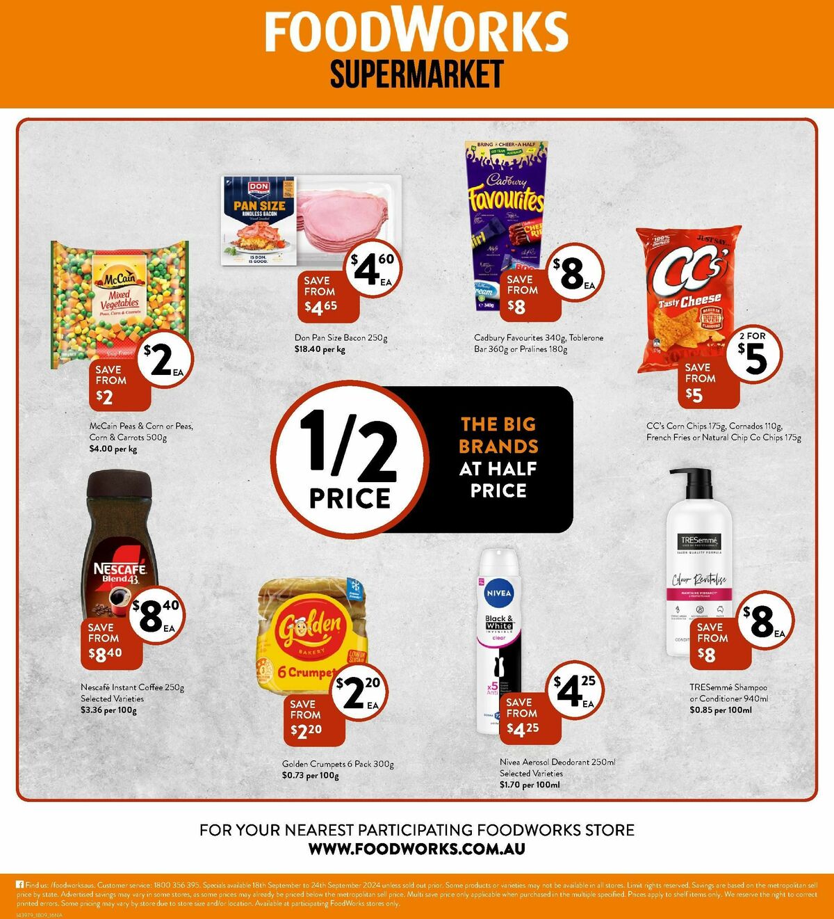 FoodWorks Supermarket Catalogues from 18 September