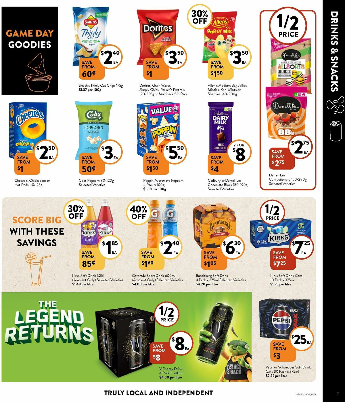 FoodWorks Supermarket Catalogues from 25 September