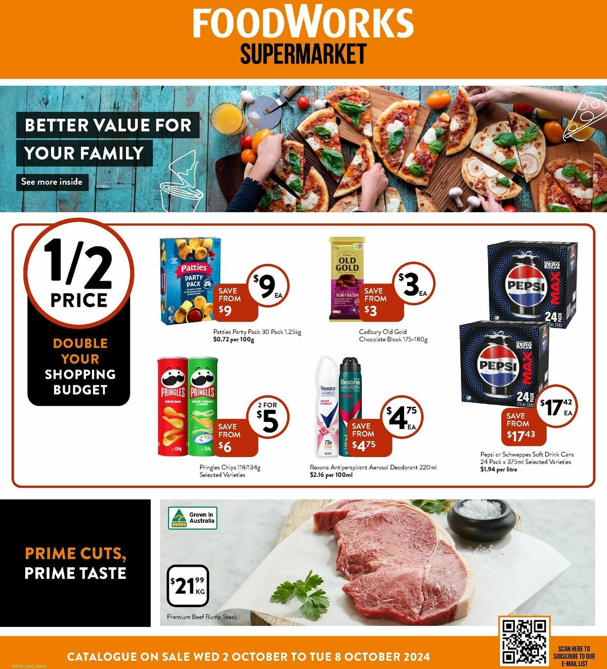 FoodWorks Supermarket Catalogues from 2 October