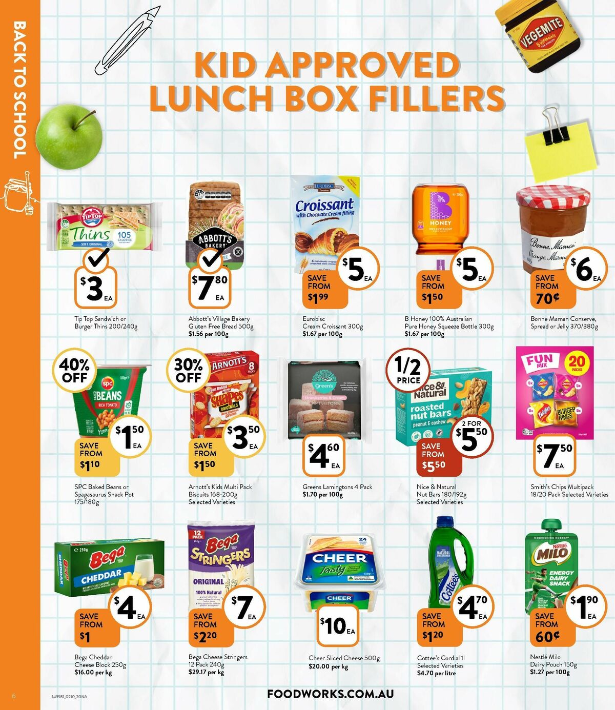 FoodWorks Supermarket Catalogues from 2 October