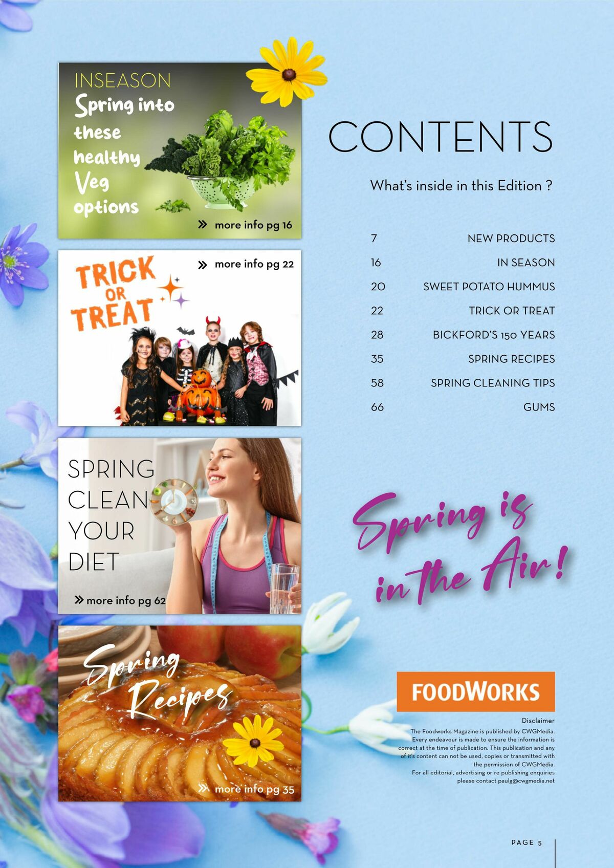 FoodWorks Catalogues from 30 September