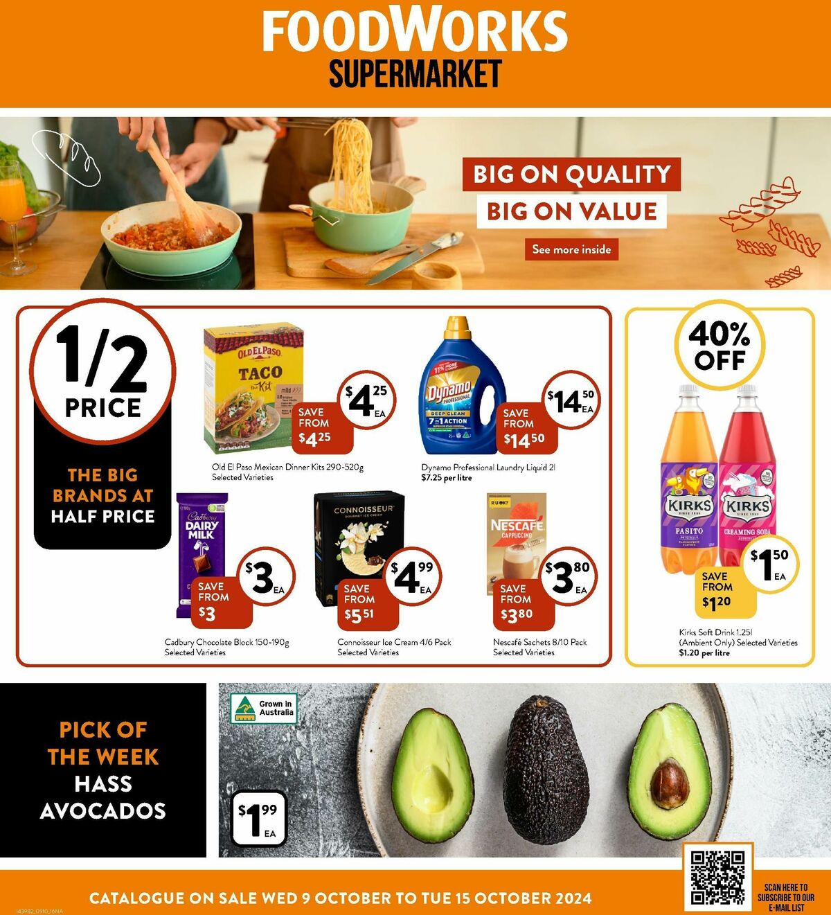 FoodWorks Supermarket Catalogues from 9 October